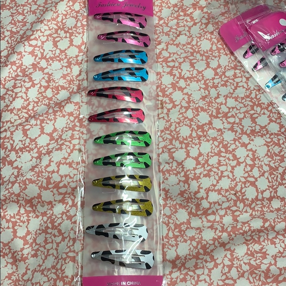 Hair snap clips